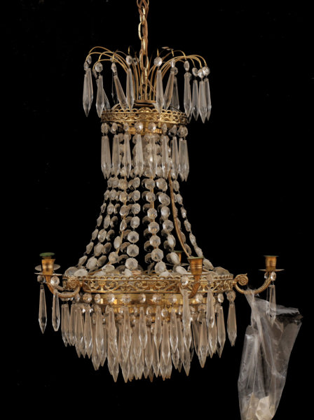 Ljuskrona, empirestil, 1900-talets andra hälft