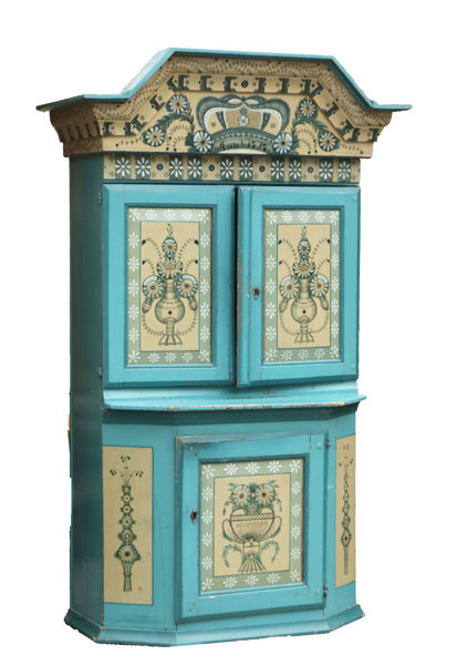 Skänkskåp, allmoge, daterat 1797