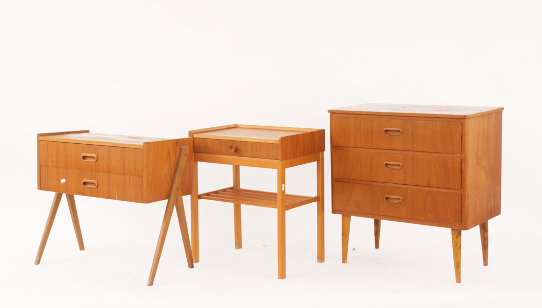 Möbler 3 delar, 1950/60-tal