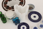 Parti glas och keramik, Arabia samt Iittala