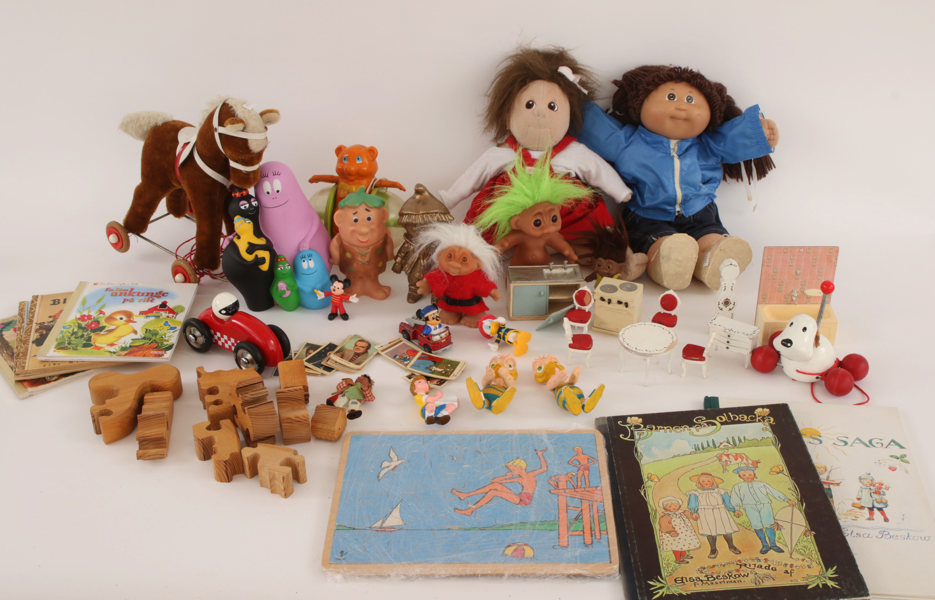 Parti leksaker, m.m.