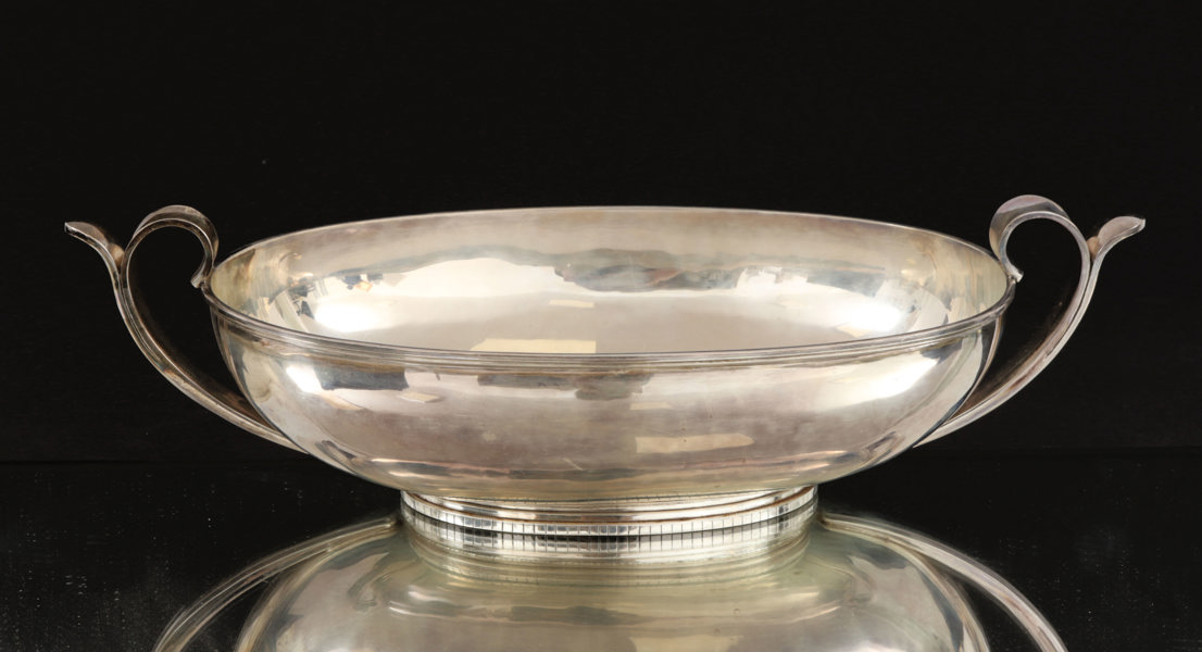 Jardiniere i silver, P.Carlman för CF Carlman, 1950