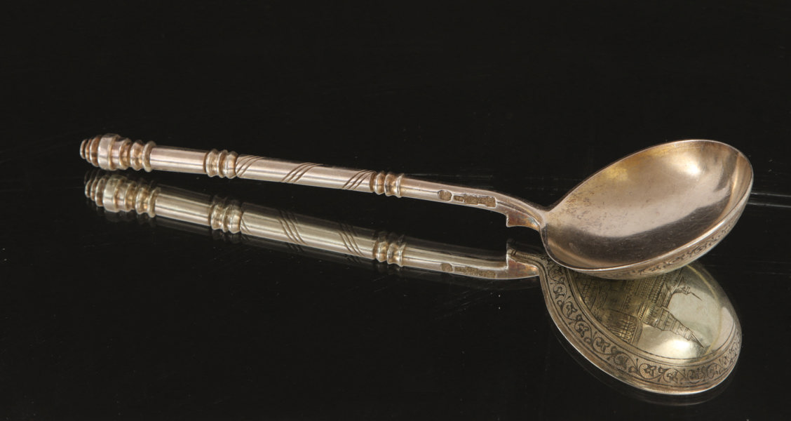 Kaviarsked i silver, Ryssland, Moskva, 1895