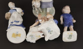 Figuriner 5st, Bing & Gröndahl samt Tyskland