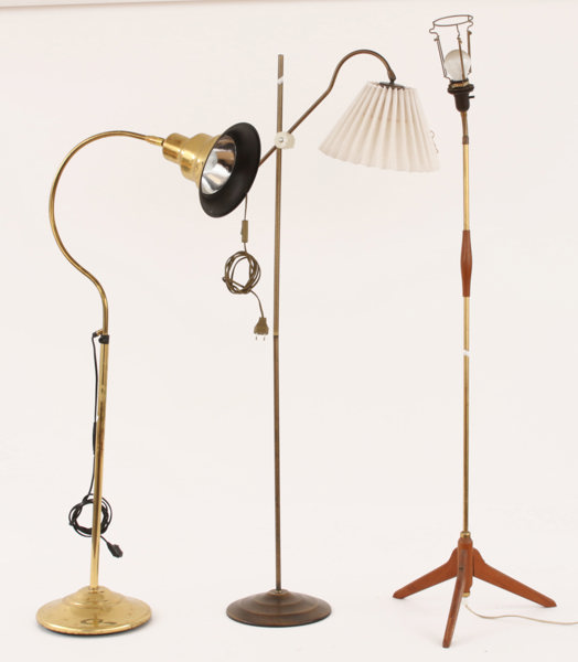 Golvlampor 3st, bl.a. Belid, Aneta