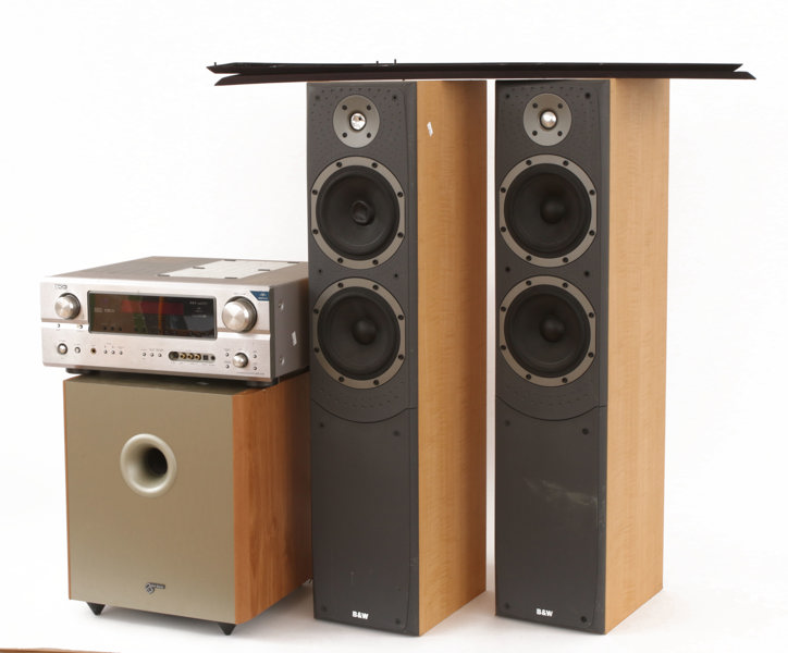 Ljudanläggning 4 delar