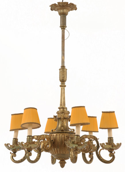 Taklampa, 1800-talets slut