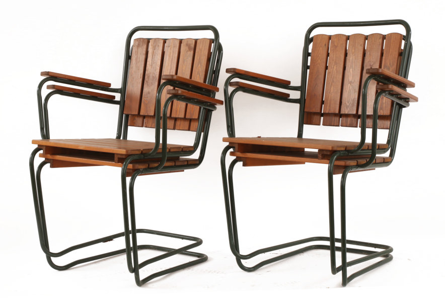 Trädgårdsstolar 4st, KWA, 19/2000-tal