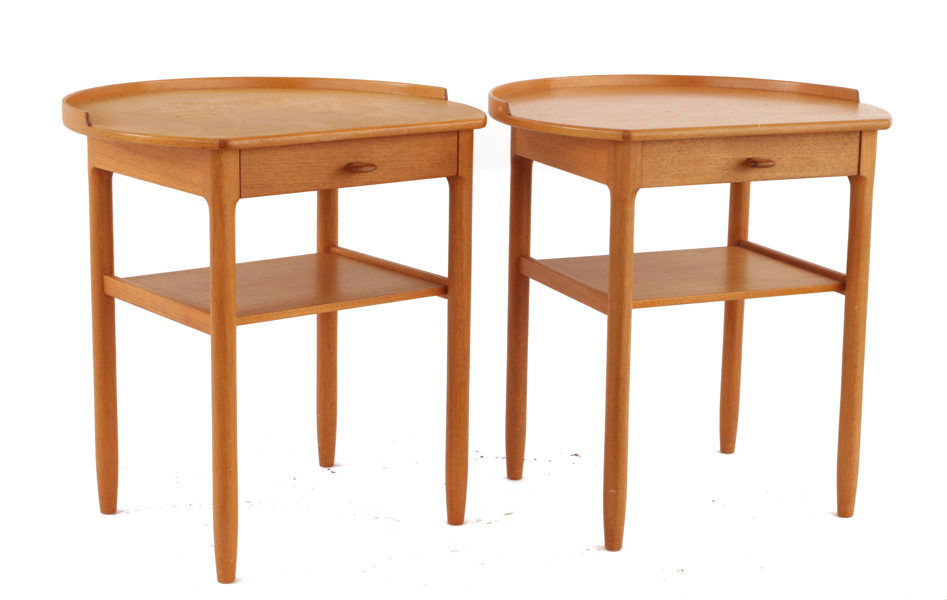 Nattduksbord ett par, Engström & Myrstrand för Bodafors
