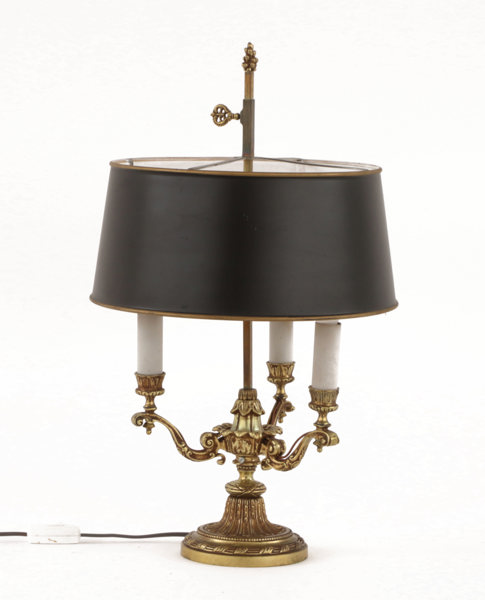 Skrivbordslampa, empirestil, 1950/60-tal