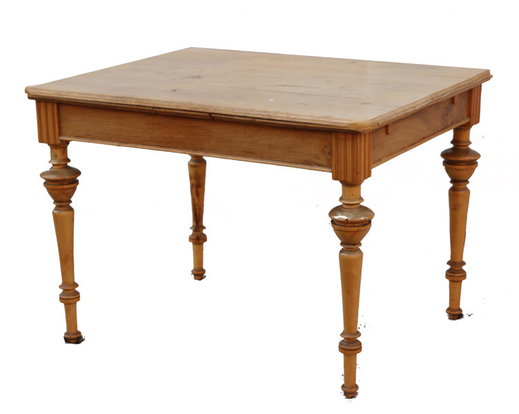 Matbord, 1800-talets slut