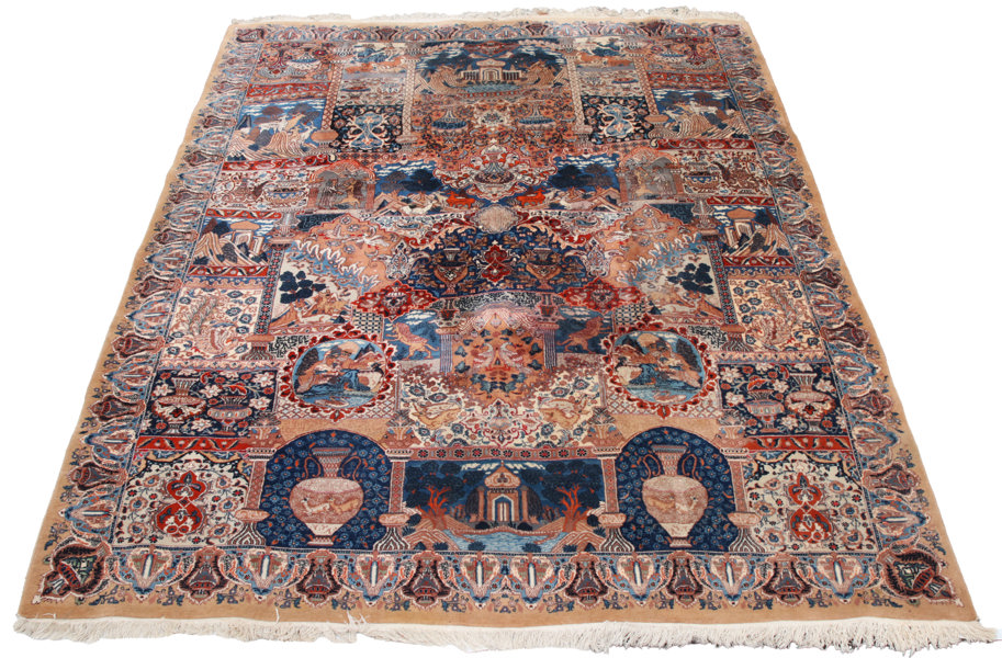 Handknuten matta, Kashmar