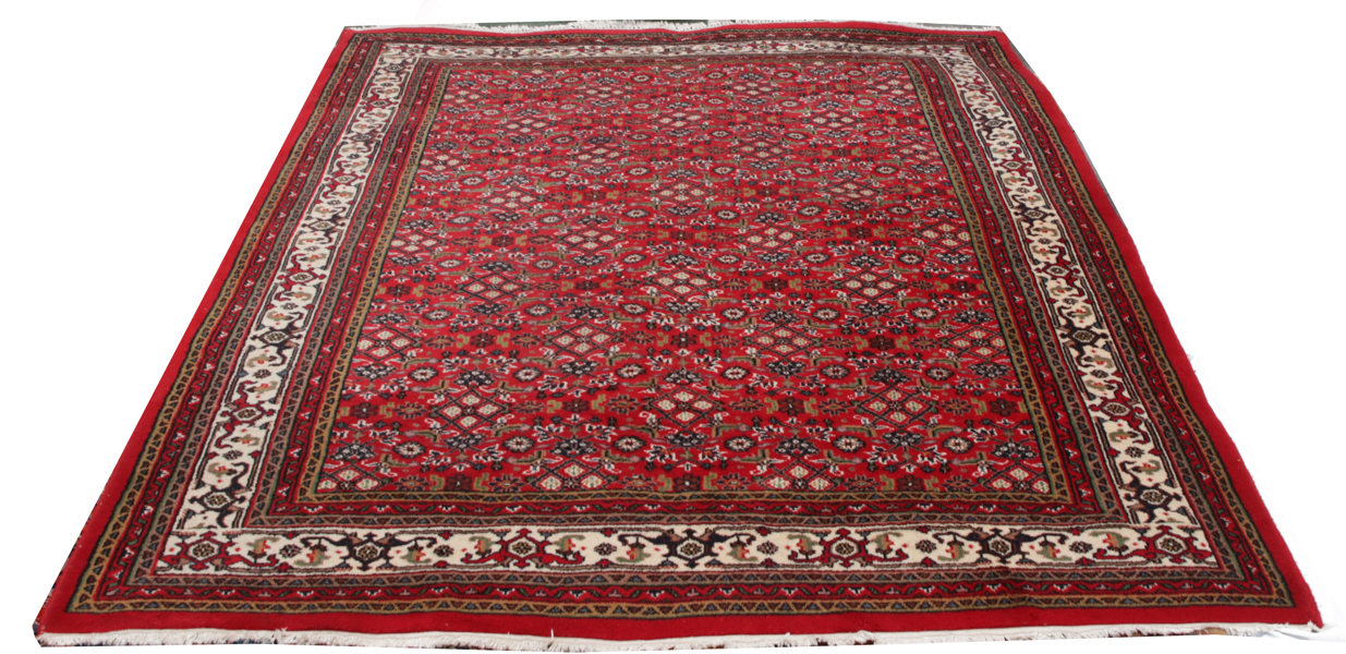 Handknuten matta, orientalisk