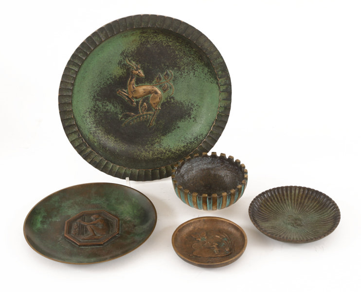 Brons 5 delar, 1900-talets första hälft