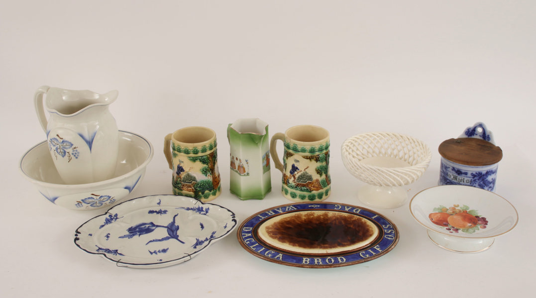 Parti keramik och porslin