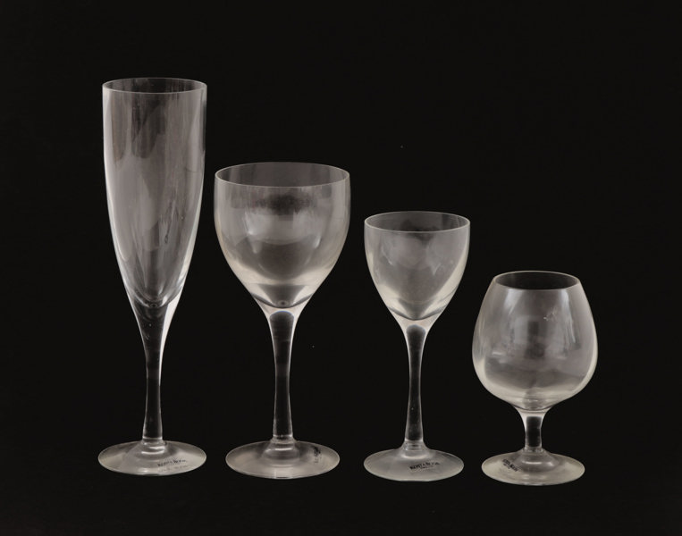 Glasservisdelar, "Chateau", Bertil Vallien för Kosta Boda