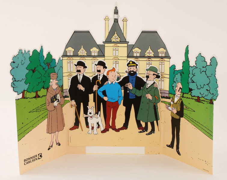 Display, Tintin, Hergé/Moulinsart
