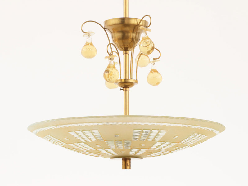 Taklampa, 1930/40-tal