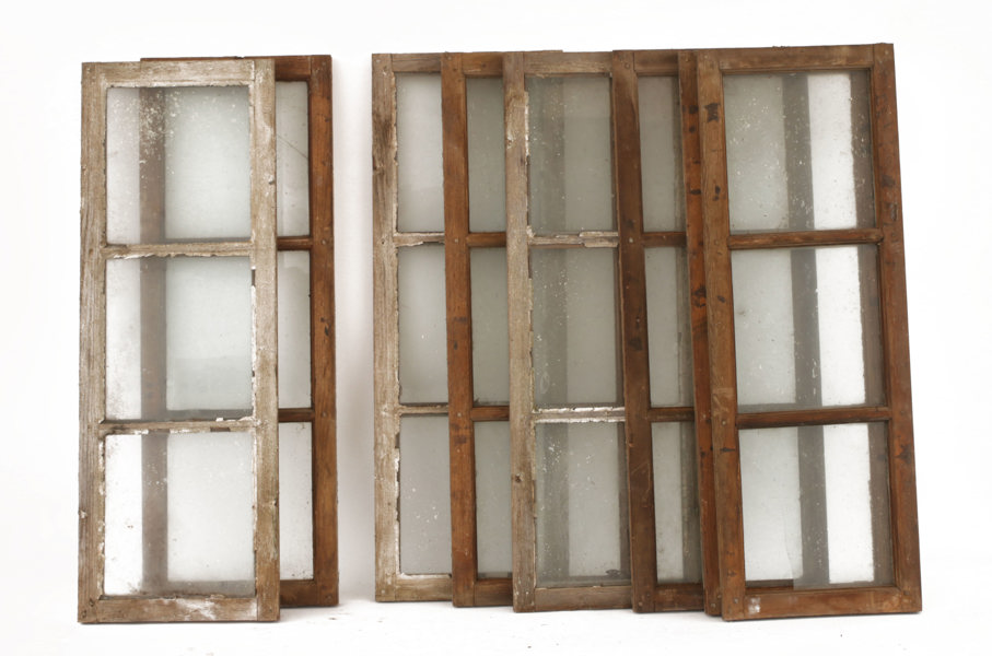 Fönster 8st, 1800-tal