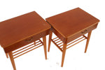Nattduksbord ett par, omkring 1900-talets mitt