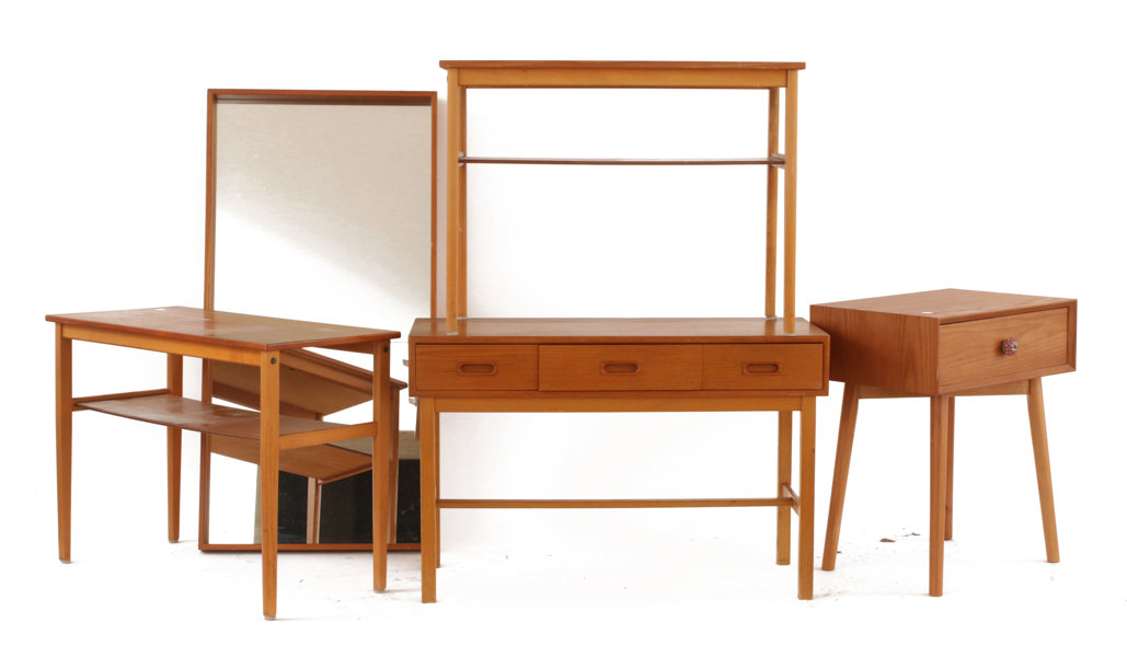 Möbler 5 delar, 1950/60-tal
