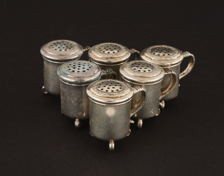 Ströare 6st, silver, 1951