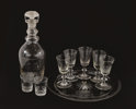 Glas 9 delar, 1800-tal