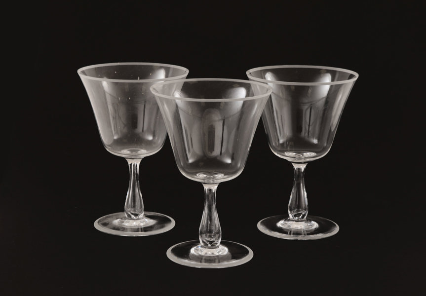 Rödvinsglas 17st, "Elegant", Simon Gate för Orrefors