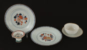 Porslin 5 delar, Kina, 17/1800-tal