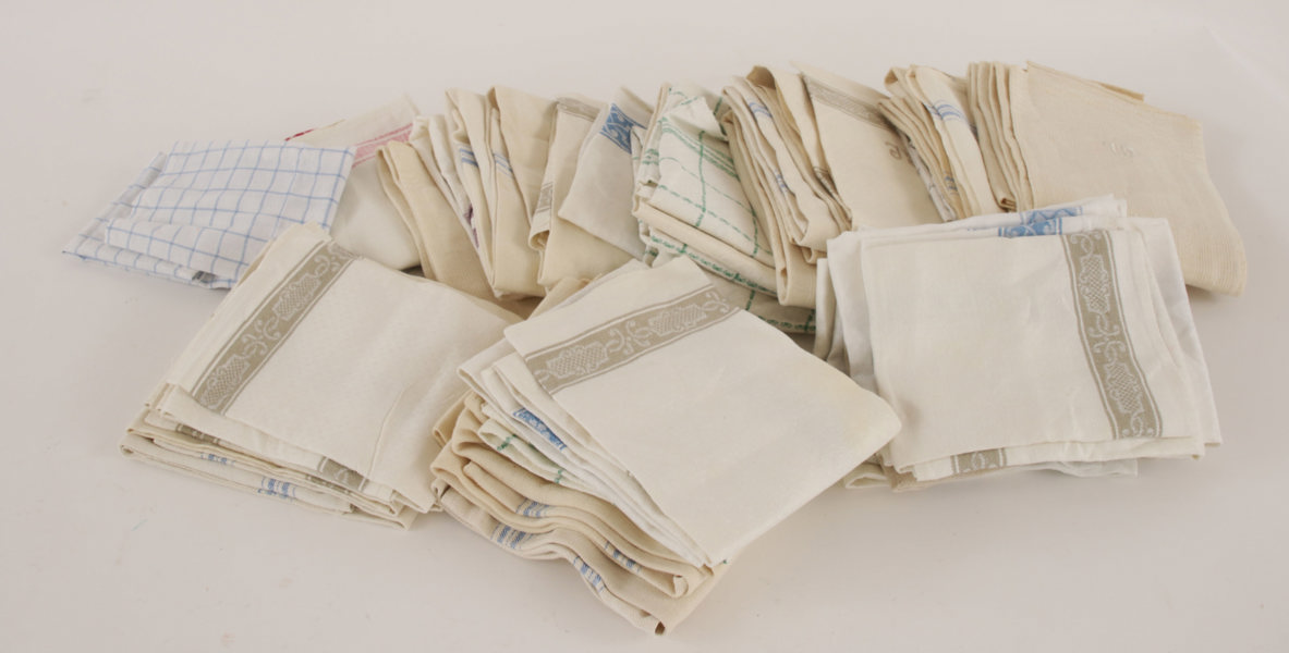 Parti handdukar i linne