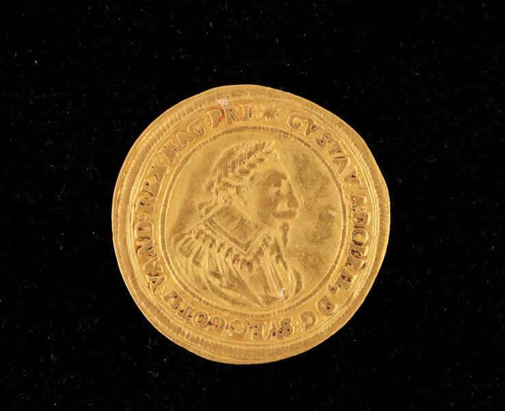 Guldmynt, dukat, Gustav II Adolf, Sverige, 1632