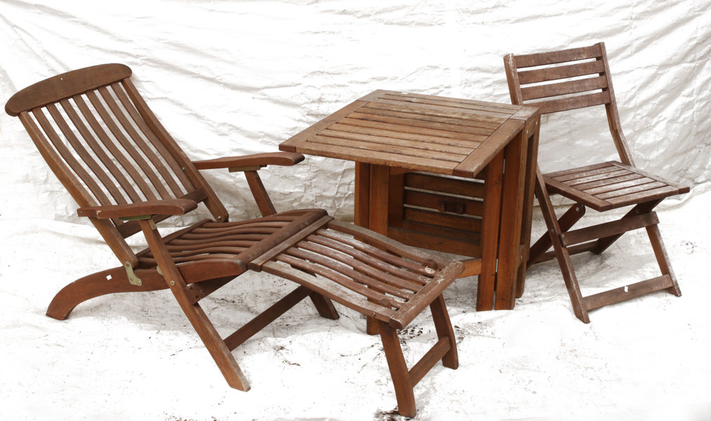 Trädgårdsmöbler 3 delar