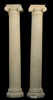 Dekorationskolonner ett par, 1900-talets början