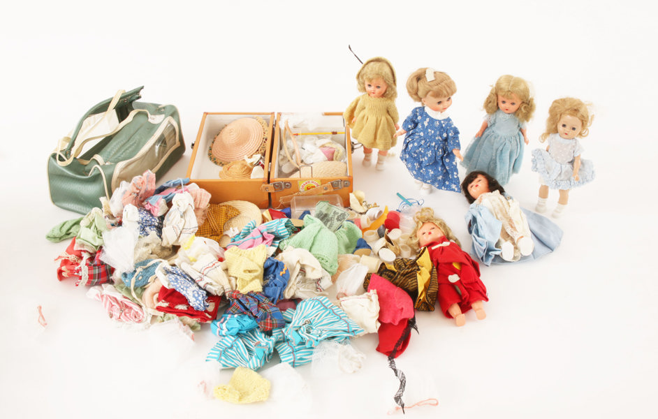 Parti dockor med tillbehör, Ginger