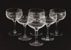 Champagneskålar 6st, "Chateau", Kosta Boda