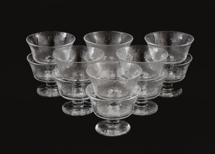 Dessertskålar 12st, "Rustik", Pukeberg