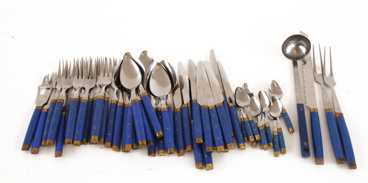 Bestickservisdelar, 1900-talets andra hälft