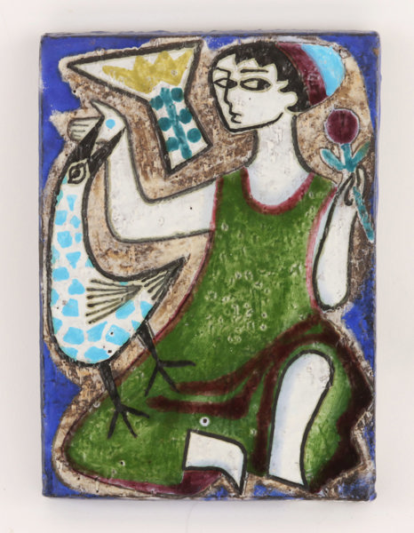 Väggplakett, Mari Simmulson för Upsala Ekeby