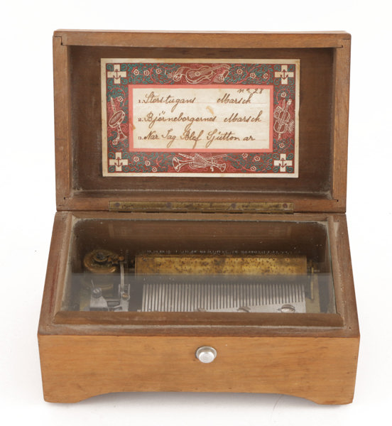 Speldosa, Thorén, Schweiz, 1900-talets början