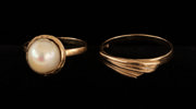 Ringar 2st, 18k