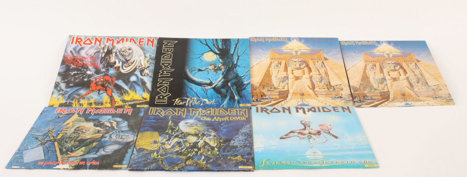 LP-skivor 7st, Iron Maiden