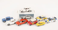 Modellbilar 9st, bl.a. Sunstar, Burago