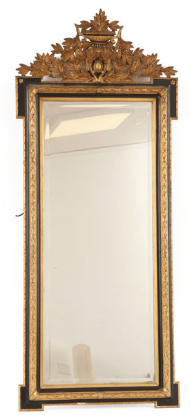 Spegel, Oskariansk, 1800-talets slut