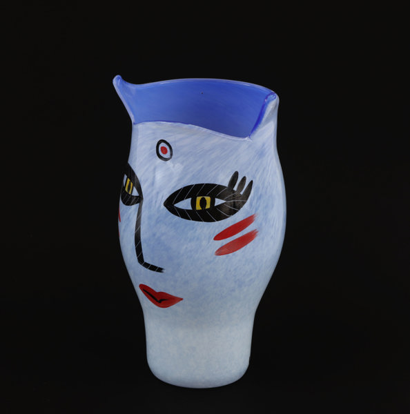 Vas, "Open Minds", Ulrica Hydman Vallien, Kosta Boda Artist Collection