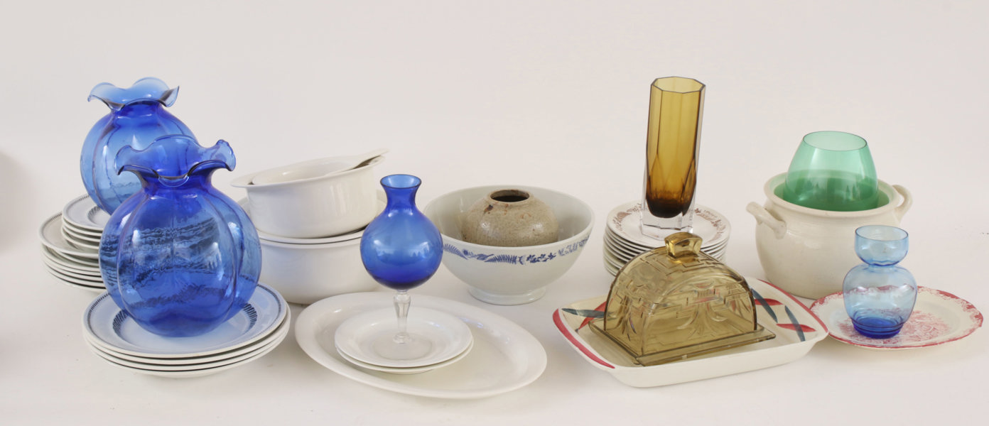 Parti glas och keramik