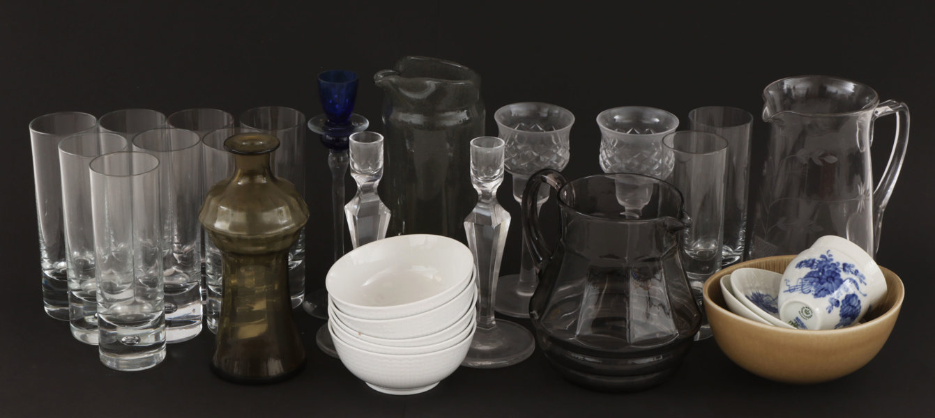 Parti glas och porslin