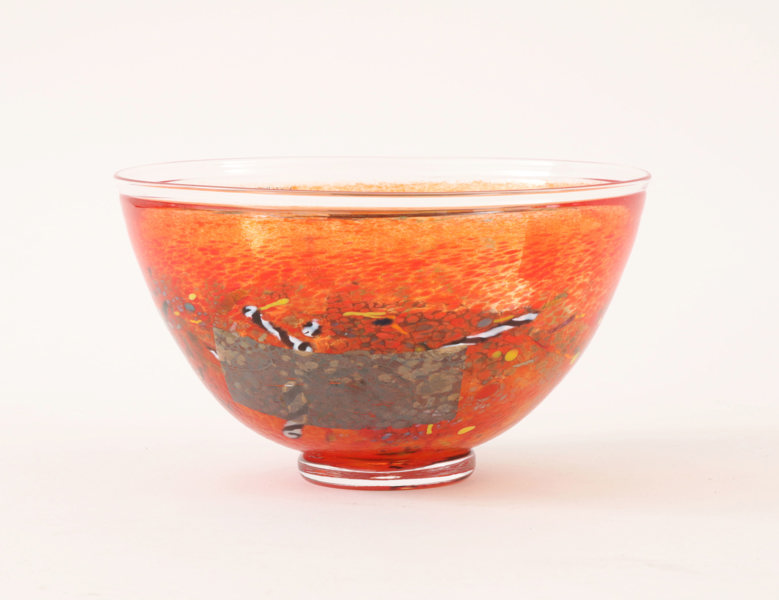 Skål, "Satelite", Bertil Vallien för Kosta Boda