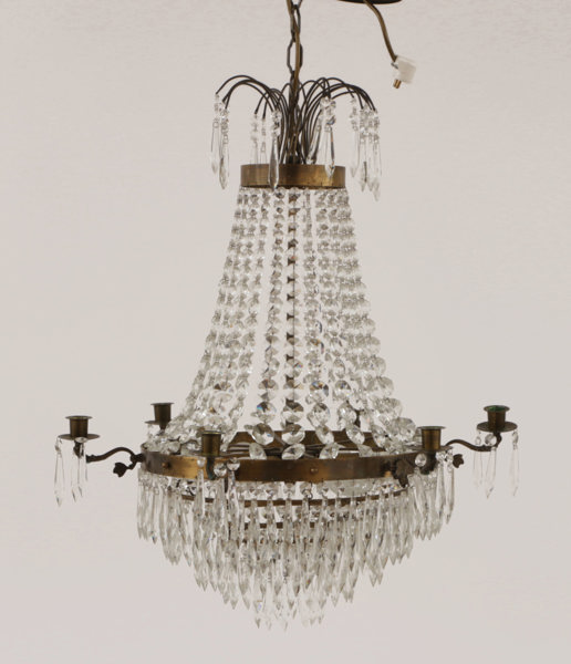 Ljuskrona, empirestil, 1900-talets senare del