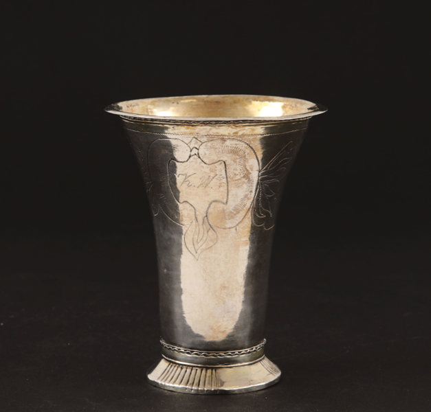 Bägare i silver, 1805