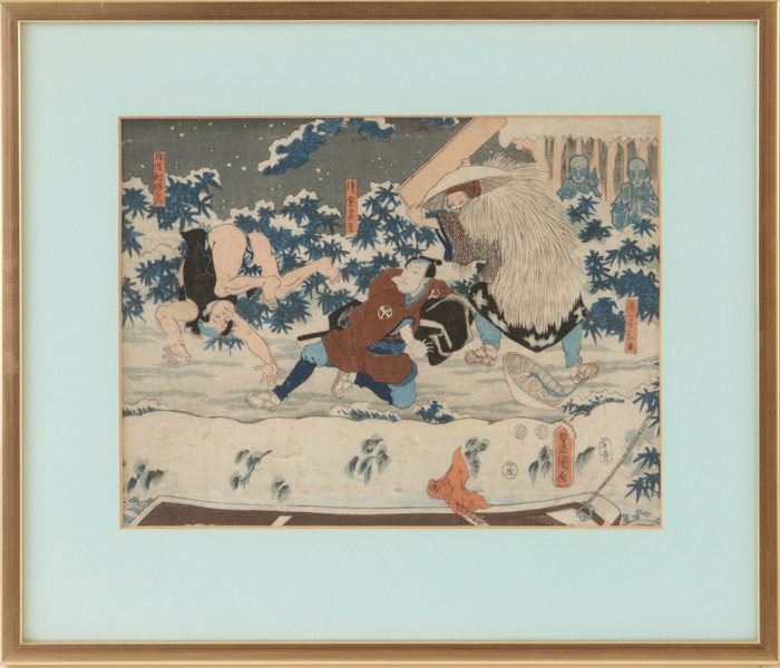 Träsnitt, Japan, Toyokuni III